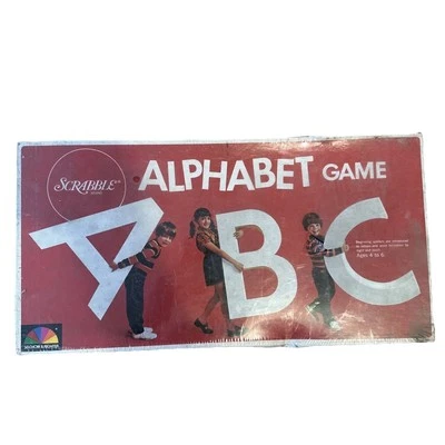Vintage 1981 Scrabble Alphabet Game  - New Sealed Family Broad Game - Image 1 of 4