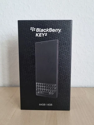 BLACKBERRY KEY2 - BBF100-1 - Schwarz 6GB + 64GB Single-SIM 4.5" bis 256GB - Bild 1 von 2