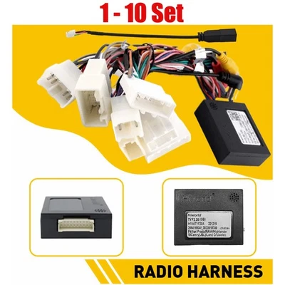 for Toyota 1-10Set Stereo Radio Power Wire Harness Cable Support Adapter JBL AMP - Imagem 1 de 4