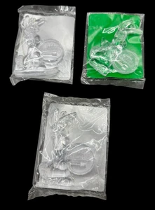 Energizer Bunny Skifahrer Ornament Lot 1992 Weihnachtsdeko ungeöffnet transparent - Bild 1 von 6