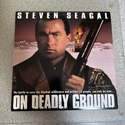On Deadly Ground Laserdisc (Widescreen) Steven Seagal Foto 1 de 2