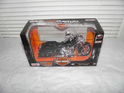 2013 HARLEY DAVIDSON FLHRC ROAD KING КЛАССИЧЕСКИЙ ЧЕРНЫЙ 1/12 MAISTO 32322 - Изображение 1 из 4