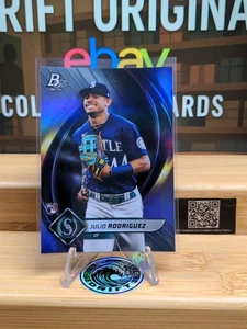 Julio Rodriguez - 2022 Bowman Platinum #41 Seattle Mariners Rookie RC - Picture 1 of 2