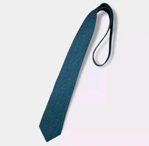 BATTISTONI Blue/Green Geometric Art Silk LUXURY Tie ITALY - Picture 1 of 4