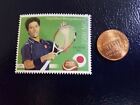 Kei Nishikori Japanese Tennis 2016 Repoblikani Madagasikara Perforated Stamp