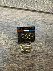 Prendedor de solapa vintage del equipo Panasonic de los Juegos Olímpicos de Estados Unidos - Imagen 1 de 4
