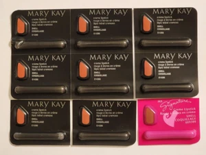 Muestras de lápiz labial Mary Kay Crème CÁSCARA - Lote de 9 - Protector solar caducado - Imagen 1 de 1