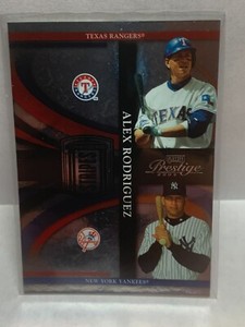 2005 Playoff Prestige Changing Stripes Foil #4 Alex Rodriguez Rgr-Yanks  #d/100