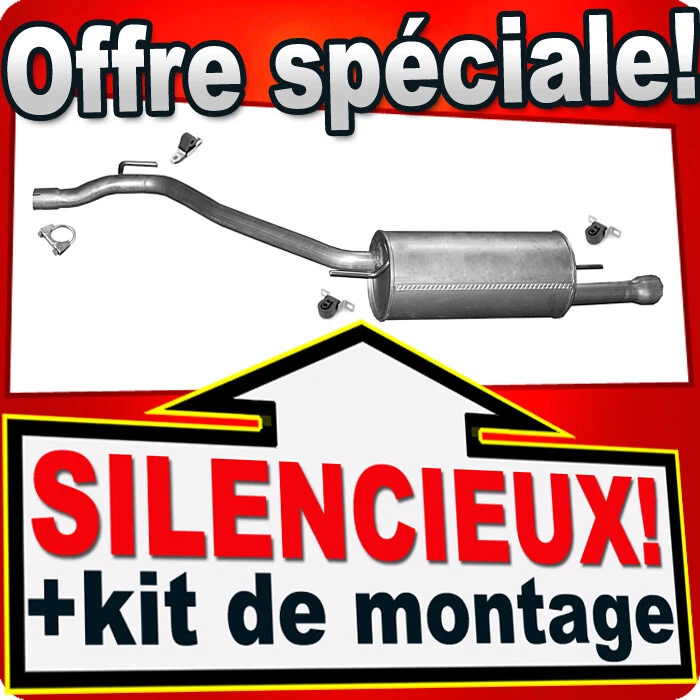 Silencieux Arriere pour VW TRANSPORTER T4 2.0 84 110 115 140 CH - Photo 1/1