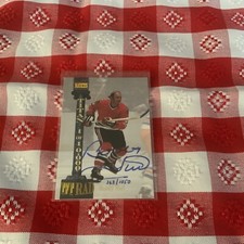 1994 Signature Rookies Tetrad Bobby Hull Auto Autograph /363/1050 The Golden Jet