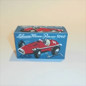 Schuco Clockwork Micro Racer 1040 Empty Repro Box - Picture 1 of 4