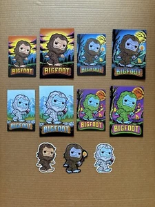 Bigfoot Magnets, Stickers & Prints Funko Pop Style Set - Picture 1 of 9