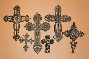 Wall Crosses - Chosen Collection, Metal Crosses Gift Idea , Cross Wall Decor - Picture 1 of 7
