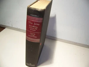 The Jews  Their History Culture Religion  1949  First Edition  Louis Finkelstein - Picture 1 of 4