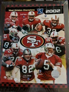 San Francisco 49ers Licensed 8X10 Color Photo 2002 TEAM COMPOSITE Terrell Owens - Picture 1 of 1