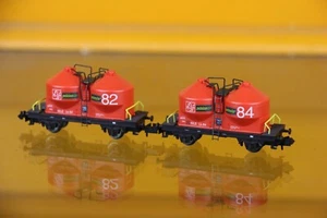 Arnold 0255  2x Staubsilowagen - Picture 1 of 3