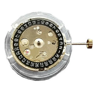 26mm/1.02in Watch Automatic Mechanical Movement Black Date At 3/6 For 2813 G - Imagen 1 de 12