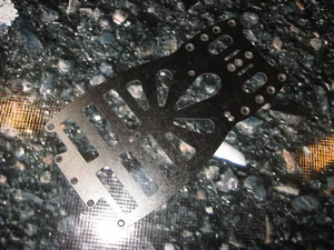 RC HPI Racing Road Star RS10GW Rare Prototype Chassis Black Carbon - Picture 1 of 3