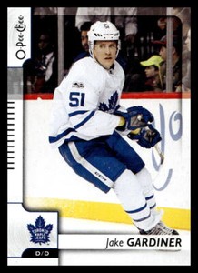 2018 O-Pee-Chee #458 Jake Gardiner   Toronto Maple Leafs