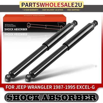 2 peças amortecedor dianteiro esquerdo e direito para Jeep Wrangler 1987-1995 Excel-G - Imagem 1 de 4