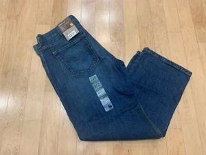 Carhartt Men’s Dark Wash Blue Loose Fit B325 Loose Straight Jeans 38 X 30 New - Picture 1 of 8