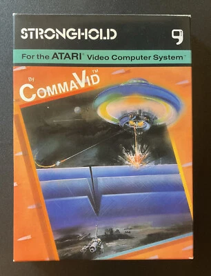 STRONGHOLD Atari 2600 NTSC 1984 IN BOX / RARE R10 Video Game CommaVid - Image 1 of 4