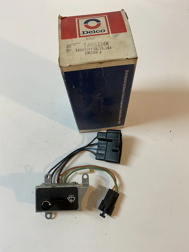NOS GM 1977-1980 Chevrolet Monza Vega Pulse Delay Windshield Wiper Switch - Image 1 of 4