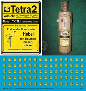 Peddinghaus 1/35 Tetra marcature estintore AFV tedeschi seconda guerra mondiale (tardiva) 3299 - Foto 1 di 1