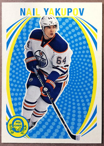 2013-14 O-Pee-Chee Box Retro Bottom Nail Yakupov Edmonton Oilers RC
