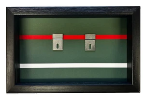 Duke of Cornwall's Light Infantry Medal Case. Black Frame - Picture 1 of 4