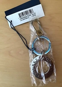 Dooney & Bourke Signature Ring Key Fob in SILVERTONE - Picture 1 of 3