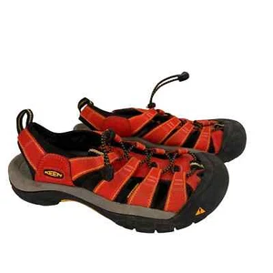 Keen Youth Red Newport Nylon Sandals Hiking Shoes Size 9 - Picture 1 of 8