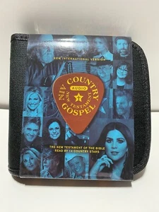 "NEW" NIV COUNTRY AUDIO NEW TESTAMENT 17 CD SET. READ BY 14 COUNTRY MUSIC STARS - Picture 1 of 5