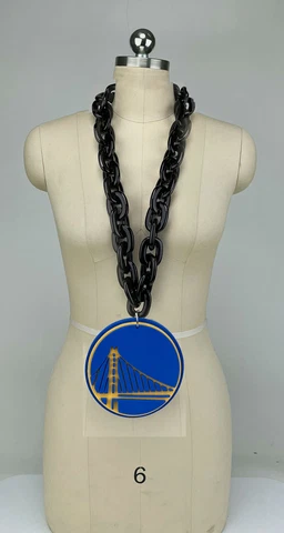 New NBA Golden State Warriors  Gameday Tailgate Black Fan Chain Fanchain Cover