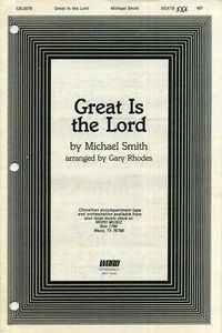 Great Is the Lord SSATB Sheet Music with Piano Accompaniment - Picture 1 of 1