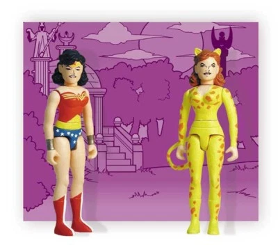 DC Direct Wonder Woman vs. Figuras de Superhéroes de Bolsillo Guepardo 3 3/4" COMO NUEVAS Foto 1 de 4