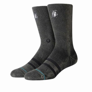 STANCE NBA Los Angeles Lakers NUEVO Calcetines cortos de algodón negros talla M 6-8,5 - Imagen 1 de 1