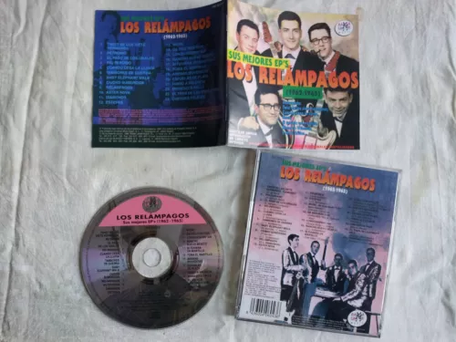 Los Relampagos "Sus mejores EP`s 1962-1965" RAMA LAMA