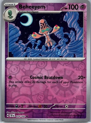 Beheeyem, SV05: Temporal Forces, 074/162, Uncommon - Image 1 of 2