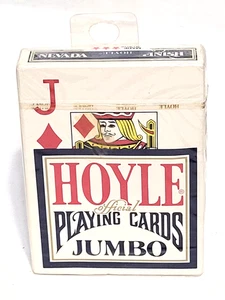 Tarjetas de Juego Hoyle Oficial Acabado Nevada Azul Jumbo Sellado - Imagen 1 de 3