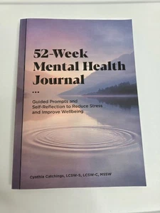 52-Week Mental Health Journal: Guided Prompts & Self-Reflection to Reduce Stress - Picture 1 of 3