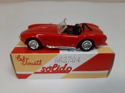 Voiture AC COBRA 427 1965 rouge - Hachette SOLIDO - Photo 1/4