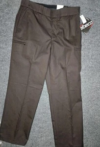 Pantalone uomo Elbeco Tek3 taglia 36x30 marrone uniforme poliestere vita regolare E815RNH - Foto 1 di 8