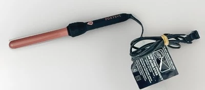 Foxybae Rose Gold Professional Ceramic Tourmaline Infused Curling Wand, Works 1” - Image 1 of 2