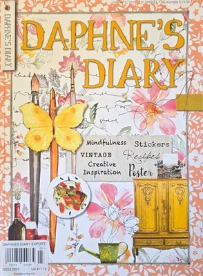 DAPHNE'S DIARY MAGAZINE 2025 ISSUE #3 MINDFULLNESS VINTAGE RECIPIES & MORE! - Image 1 of 2