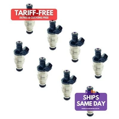 Accel 150824, Juego de 8 Acero Cepillado Perf. Inyector de combustible 24 lb paquete de 8 rendimiento Foto 1 de 4