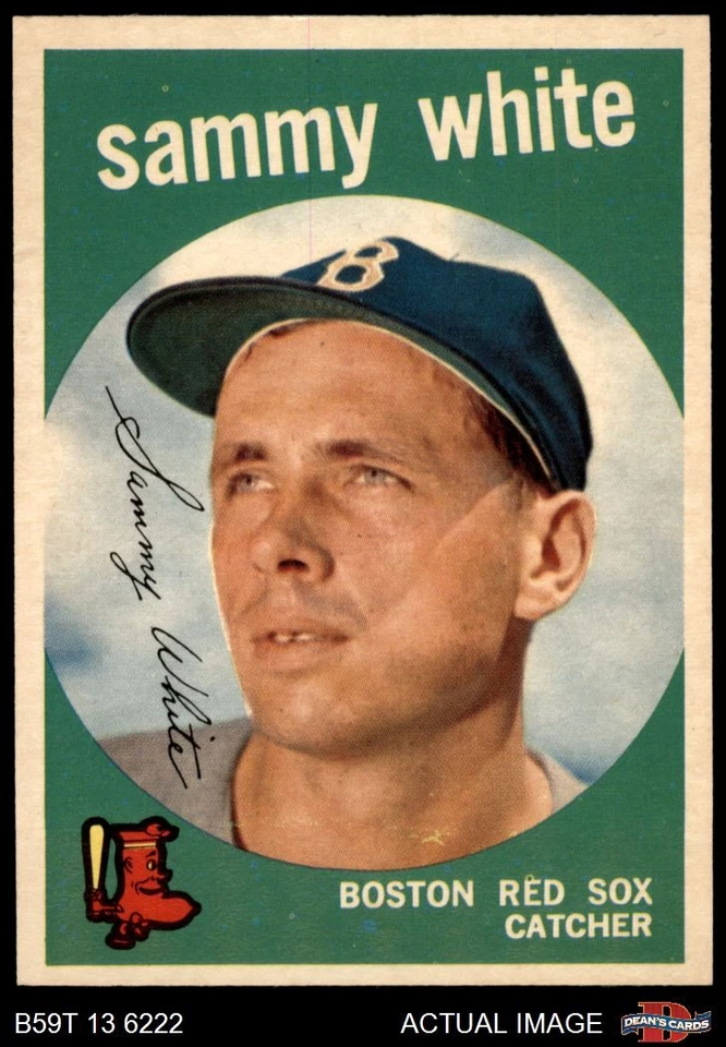 1959 Topps #486 Sammy White Red Sox 8 - NM/MT - Image 1 of 1