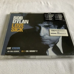 BOB DYLAN Love Sick Live Grammy Version 4 Song Import CD Single - Imagen 1 de 10