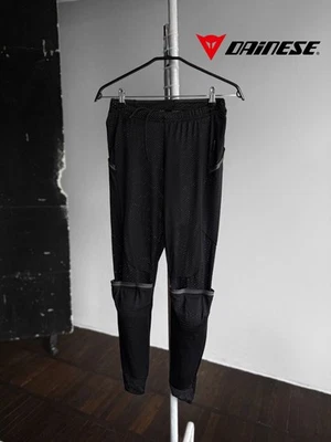 Dainese Lycra 男式黑色骑行科技骑行摩托车裤护膝意大利制造 — 第 1/4 张图片