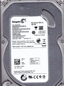 ST3320413AS pn: 9YP14C-519 s/n: Z2A  2011 fw: JC47 TK 320GB SATA 3.5"  Seagate - Picture 1 of 6